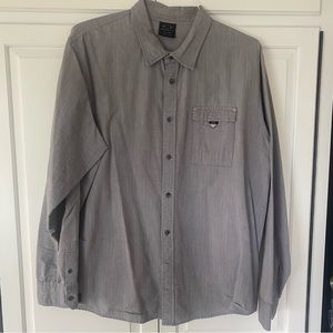 Men’s Oakley Long Sleeve Button Down Shirt XL